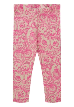 Soft Gallery Paula Baby Leggings, AOP Owl LIMITED - Cuban Sand